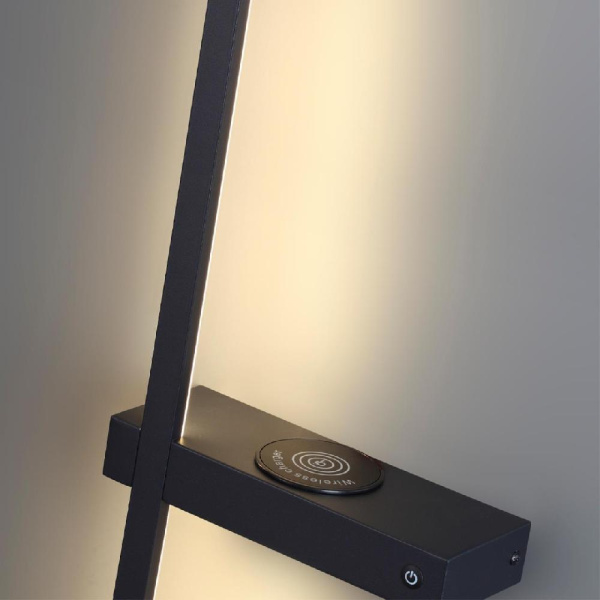 5695/9WL LEDIO LN23 000 чёрный Настенный светильник LED 9W 3000K 680Лм 220V BLAKE