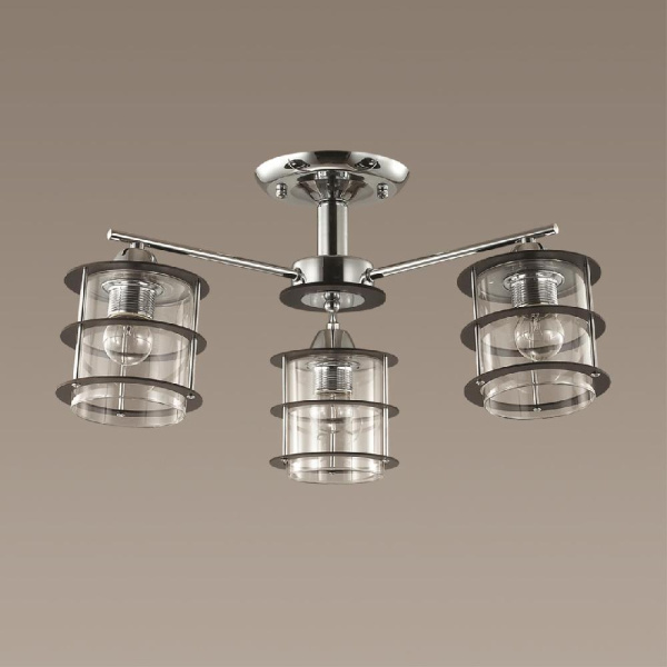 3504/3C COUNTY LN18 000 хром Люстра потолочная E27 3*60W 220V ROTONDUM