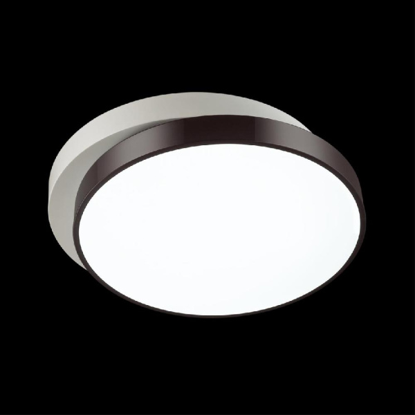 4509/72CL LEDIO LN20 000 белый, черный Люстра потолочная диммир. с ДУ LED 72W 3000-6000К 6120Лм 220V AGATHA