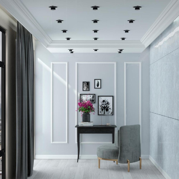 370717 SPOT NT21 319 черный Светильник встраиваемый IP20 GU10 9W 235V LIRIO