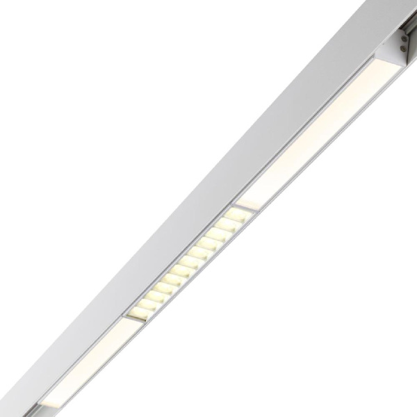 358617 SHINO NT21 064 белый Трековый низковольтный св-к диммируемый с ДУ, со сменой цв.температуры IP20 LED 3000~6500К 12W 48V FLUM