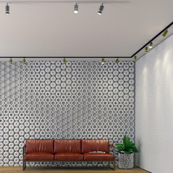 370780 PORT NT21 124 золото Светильник трековый однофазный трехжильный IP20 GU10 9W 235V ELINA