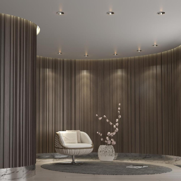 358689 SPOT NT21 276 белый/хром Светильник встраиваемый светодиодный IP20 LED 4000К 10W 100-265V KNOF