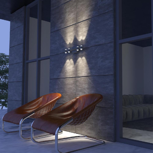 358572 STREET NT21 375 темно-серый Ландшафтный настенный светильник IP54 LED 4000K 16W 85-265V CALLE