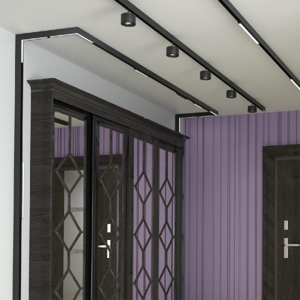 358608 SHINO NT21 075 черный Трековый светильник для низковольного шинопровода IP20 LED 4000K 24W 48V FLUM