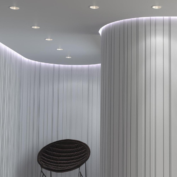 358694 SPOT NT21 276 белый Светильник встраиваемый светодиодный IP20 LED 4000К 20W 100-265V KNOF