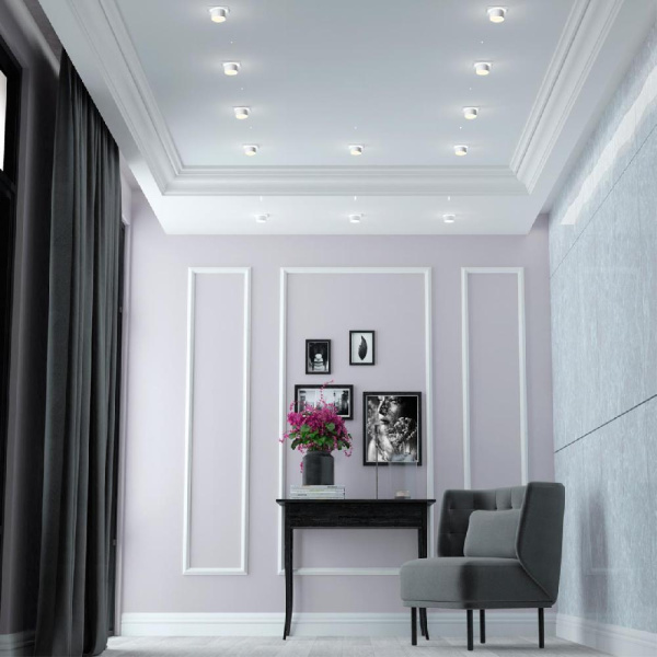 370718 SPOT NT21 319 белый Светильник встраиваемый IP20 GU10 9W 235V LIRIO