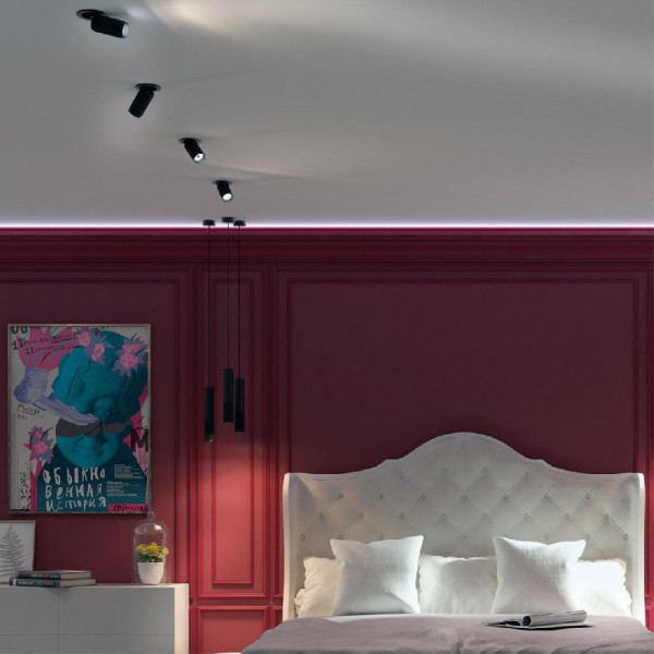 370745 SPOT NT21 250 черный Светильник встраиваемый IP20 GU10 50W 220V MAIS