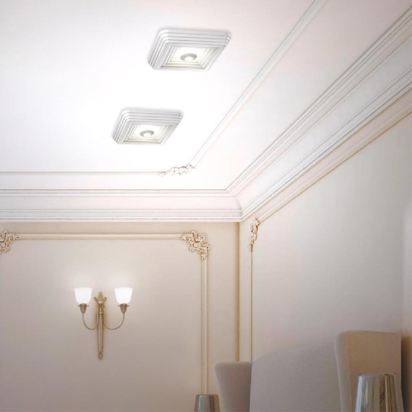 358603 OVER NT21 241 белый Светильник накладной светодиодный IP20 LED 4000K 22W 85-265V TRIN