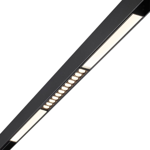 358614 SHINO NT21 064 черный Трековый низковольтный св-к диммируемый с ДУ, со сменой цв.температуры IP20 LED 3000~6500К 12W 48V FLUM