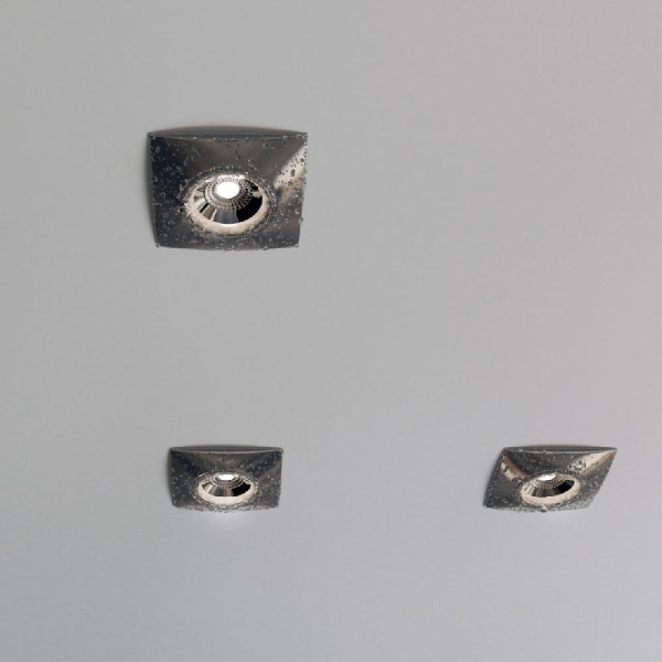 370794 SPOT NT21 336 хром Светильник встраиваемый влагозащищенный IP44 GU10 50W 220V WATER