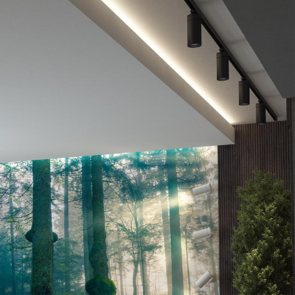 358593 PORT NT21 111 черный Светильник трековый однофазный трехжильный IP20 LED 4000K 30W 175-245V DEP