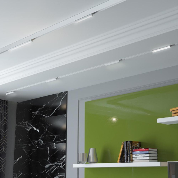 358540 SHINO NT21 072 белый Трековый светильник для низковольного шинопровода IP20 LED 4000K 24W 48V FLUM