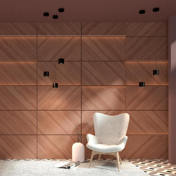 358794 OVER NT21 217 черный Светильник накладной светодиодный, длина провода 2м IP20 LED 15W 4000K 1600Лм 110-265V BIND