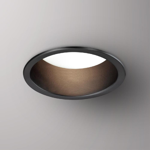 359233 SPOT NT23 282 черный Светильник встраиваемый светодиодный IP20 LED 6W 220V 360Лм 3000К TRAN