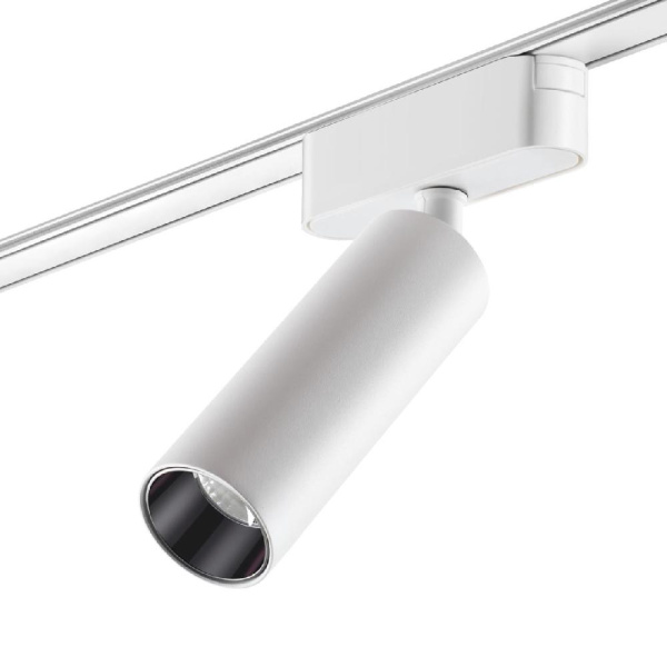 359257 SHINO NT23 049 белый Трековый светильник для низковольтного шинопровода IP20 LED 15W 48V 1275Лм 3000К SMAL