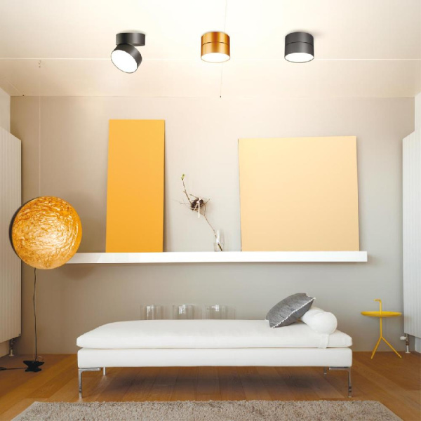 358750 OVER NT21 216 черный Светильник накладной светодиодный IP20 LED 24W 4000K 2100Лм 100-265V PROMETA