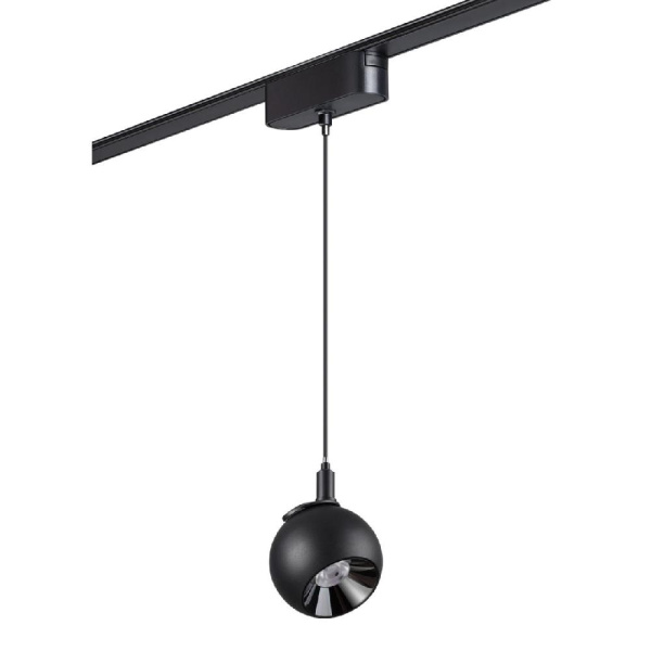 359264 SHINO NT23 053 черный Трековый светильник для низковольтного шинопровода IP20 LED 12W 48V 960Лм 3000К SMAL