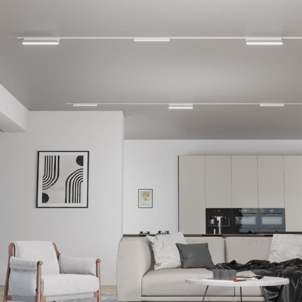 359067 SHINO NT23 047 белый Доп. адаптпер для создания поворотных светильников с арт. 359073, 359077, 359081 IP20 12W SMAL