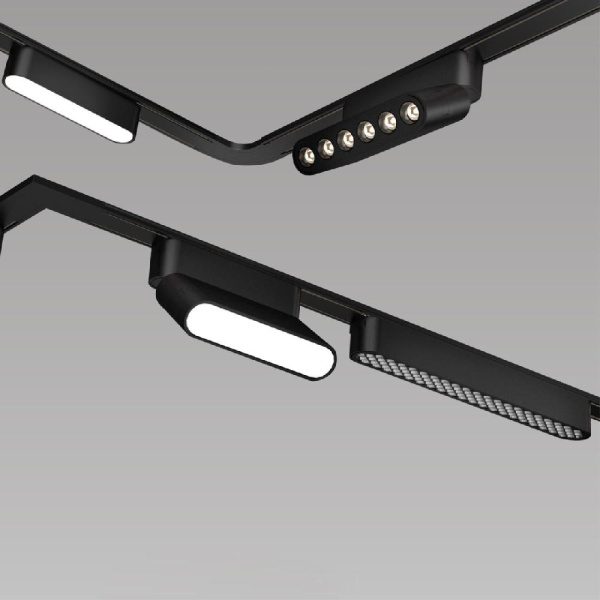 359080 SHINO NT23 047 черный Трековый светильник для низковольтного шинопровода IP20 LED 12W 48V 4000K 720Лм SMAL