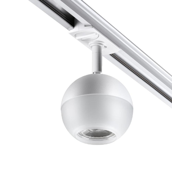 370824 PORT NT22 126 белый Светильник трековый однофазный трехжильный IP20 GU10 9W 220V GARN