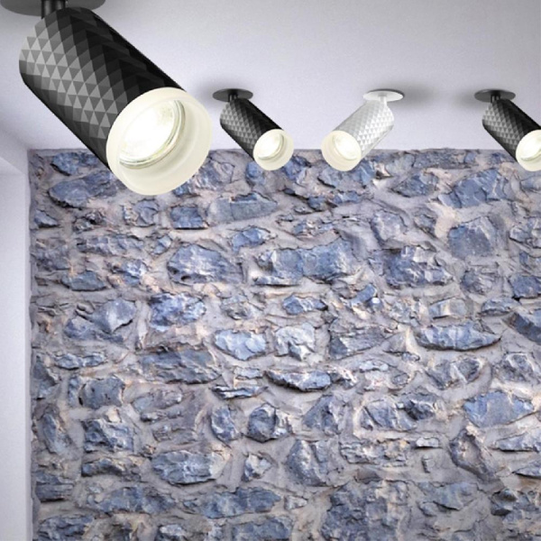 370851 SPOT NT22 312 черный Светильник встраиваемый IP20 GU10 9W 220V BRILL