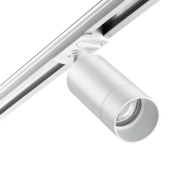370860 PORT NT22 093 белый Светильник трековый однофазный двухжильный IP20 GU10 9W 220V SLIM