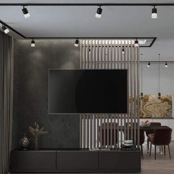 370902 PORT NT22 093 черный Светильник трековый однофазный двухжильный (универсальный) IP20 GU10 9W 220V ELINA