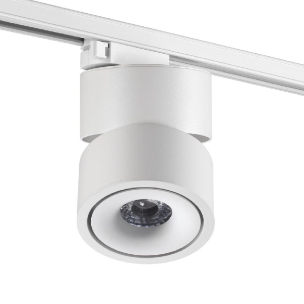 358778 PORT NT21 110 белый Светильник трековый однофазный трехжильный IP20 LED 15W 4000K 1300Лм 100-265V GRODA