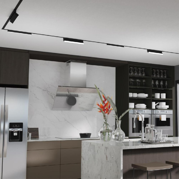 359240 SHINO NT23 047 черный Трековый светильник для низковольтного шинопровода IP20 LED 18W 48V 1080Лм 3000К SMAL