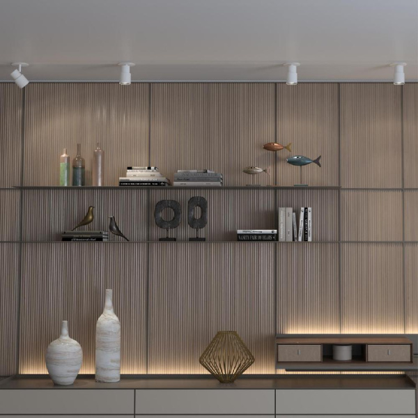 370925 SPOT NT22 313 белый Светильник встраиваемый IP20 GU10 50W 220V MOLO