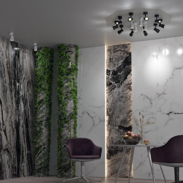 370929 OVER NT22 258 белый Светильник накладной IP20 GU10 50W 220V MOLO