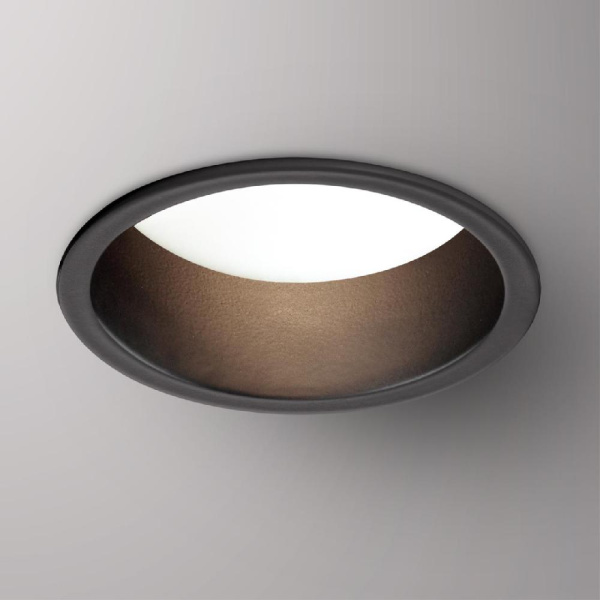 358900 SPOT NT22 283 черный Светильник встраиваемый светодиодный IP20 LED 4000К 9W 220V TRAN