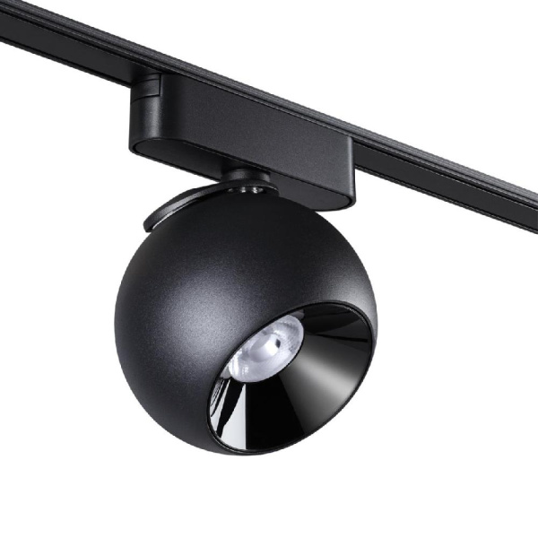 359100 SHINO NT23 053 черный Трековый светильник для низков. шинопровода IP20 LED 4000K 12W 48V 960Лм SMAL