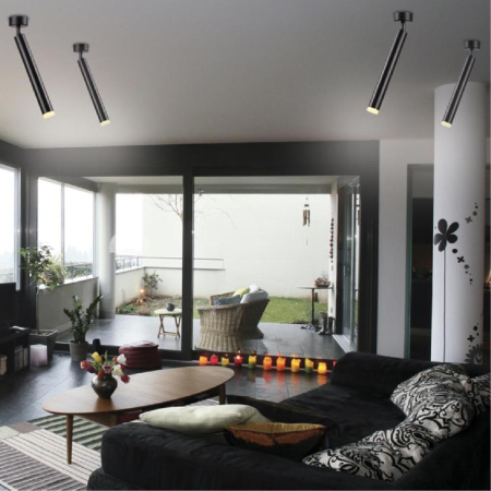 357887 OVER NT19 227 черный Накладной светильник IP20 LED 3000K 10W 160-265V MODO