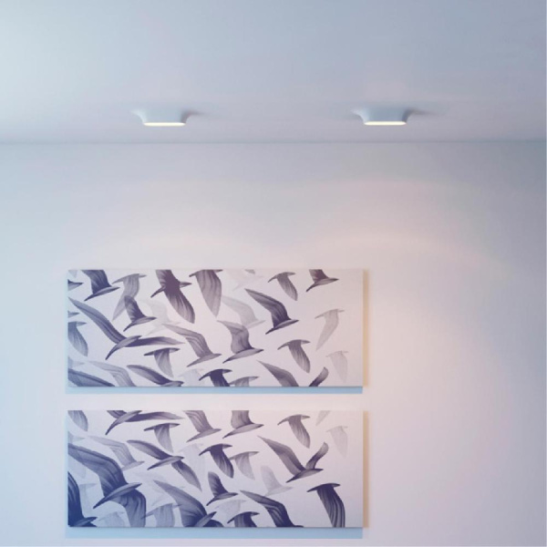 370496 SPOT NT19 183 белый Встраиваемый под покраску светильник IP20 GU10 2*50W 220V CAIL