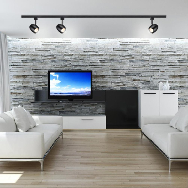 370547 PORT NT19 132 черный Светильник трековый однофазный трехжильный IP20 GU10 50W 230V VETERUM