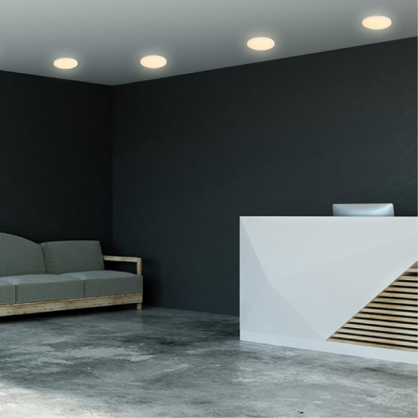 358143 SPOT NT19 301 белый Встраиваемый светильник IP20 LED 3000K 18W 85 - 265V MON