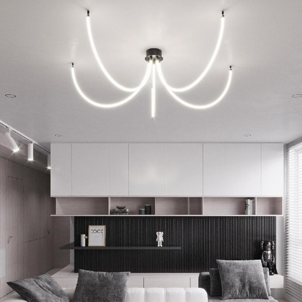 359145 KONST NT23 191 черный База для накладного монтажа светильников 359128-359133 IP20 70-200W 170-265V RAMO