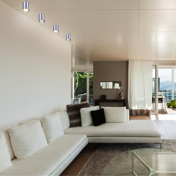 370531 KONST NT19 175 хром Накладной светильник IP20 GU10 220V UNITE