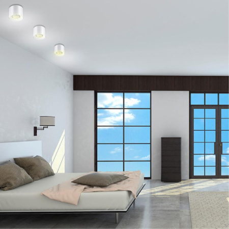 357957 OVER NT19 236 белый Накладной светильник IP20 LED 4000К 20W 200-260V RECTE