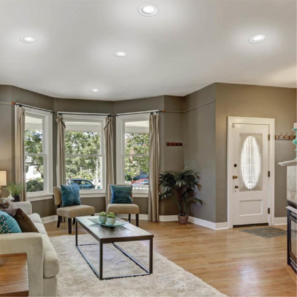 357573 SPOT NT18 303 белый Встраиваемый светильник IP20 LED 3000K 10W 175-265V LUNA