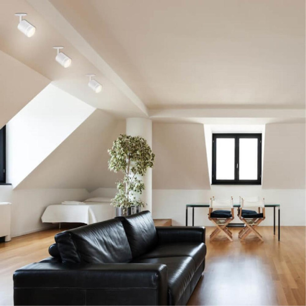 357687 SPOT NT18 306 белый Встраиваемый светильник IP20 LED 3000K 9W 160-265V ARUM