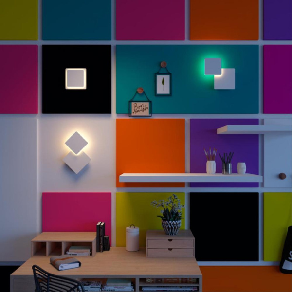 357858 OVER NT18 239 белый Накладной светильник IP20 LED 3000К 6W 110-240V SMENA