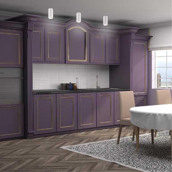 370463 OVER NT19 180 белый Накладной светильник IP20 GU10 50W 220V YESO