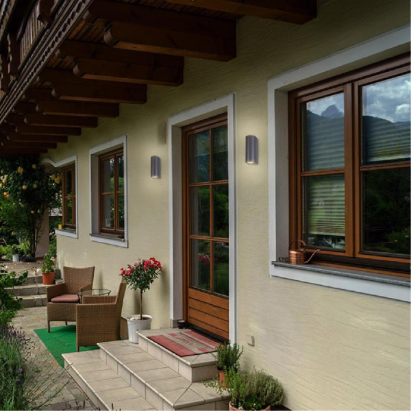 370599 STREET NT19 398 темно-серый Ландшафтный светильник IP54 GU10 2*50W 220V LANDSCAPE