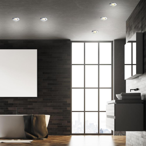 358344 SPOT NT19 265 хром Декоративное кольцо для арт. 358342 REGEN