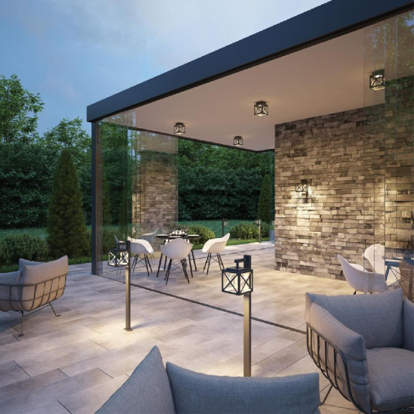 358449 STREET NT20 364 темно-серый Ландшафтн.потолочн.светильник IP54 LED 4000K 10W 100-240V DANTELA