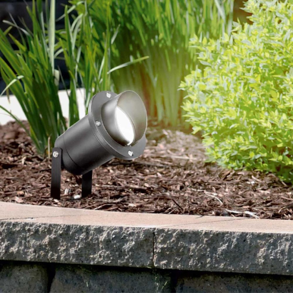 369954 STREET NT14 400 черный Ландшафтный светильник IP67 GU10 9W 220V LANDSCAPE