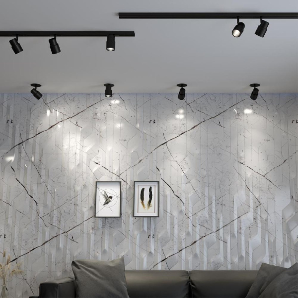 370924 SPOT NT22 313 черный Светильник встраиваемый IP20 GU10 50W 220V MOLO